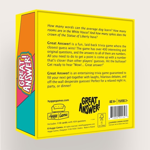 Family Trivia Card Game - Multicolor - Picture 4 of 5